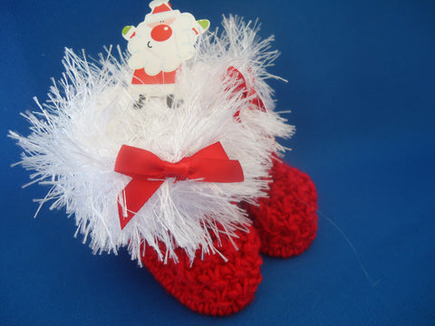 Christmas Bootees