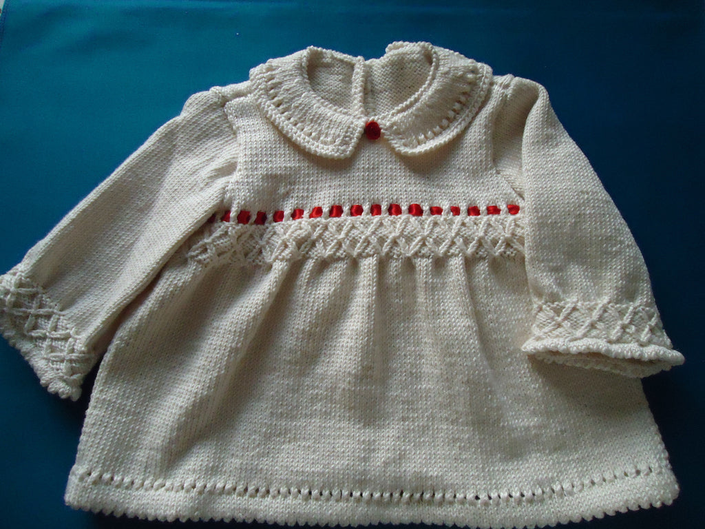 Smocked Knitted Bamboo Dress
