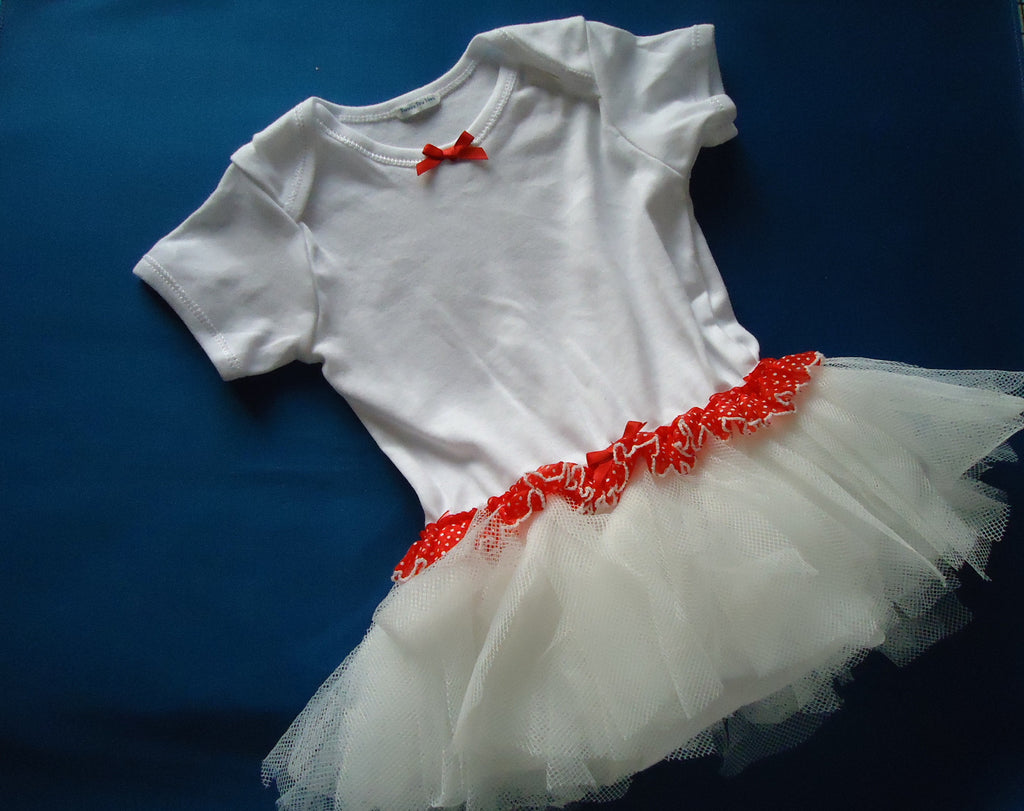Christmas Baby Gro Tutu