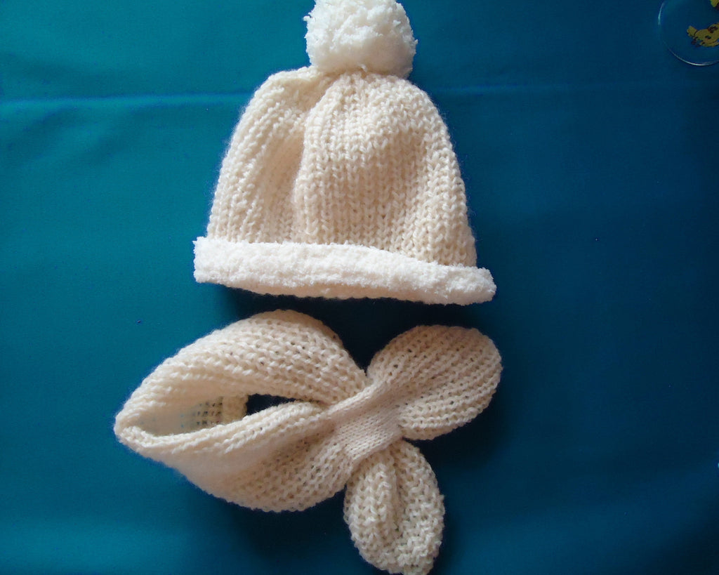 Shetland Wool Hat Set