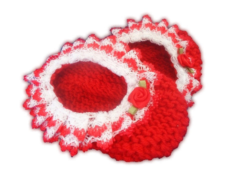 Christmas Knitted Slipper