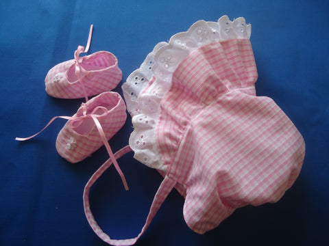 Bonnet and Shoes